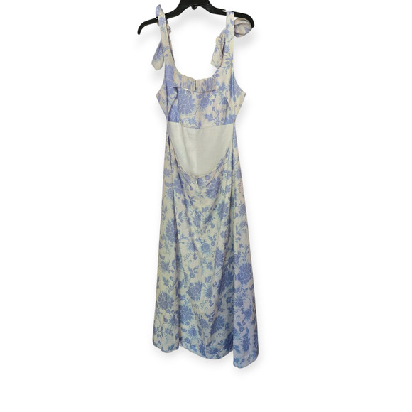 Zimmermann Postcard Tie-Shoulder Midi Dress Size Large‎ - Picture 7 of 10